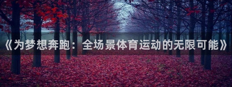 3377体育官网下载平台注册流程视频：《为梦想奔跑：