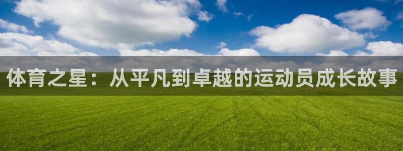 3377体育是正规平台吗：体育之星：从平凡到卓越的运动员成长